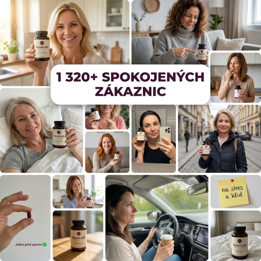 MenoLada – Hořčík 4v1 Komplex – 60 veganských tablet