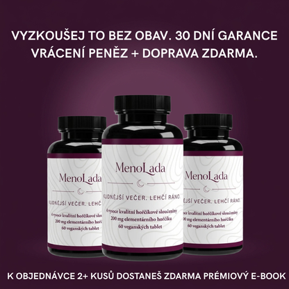 MenoLada – Hořčík 4v1 Komplex – 60 veganských tablet